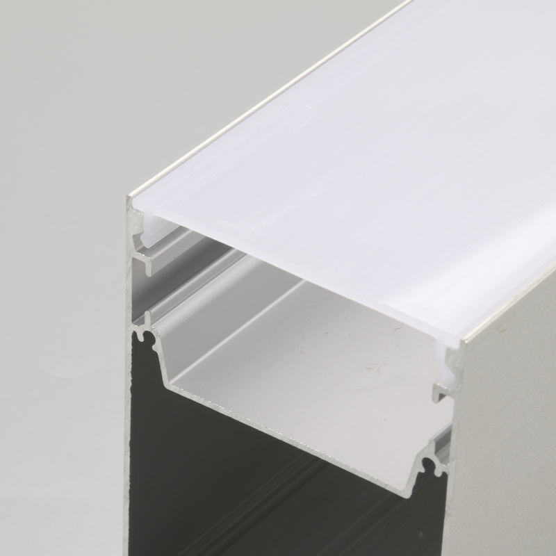 Diffuseur à canal pour luminaires à LED en aluminium