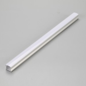 Profilé aluminium flexible en aluminium Alu pour armoire, bande en aluminium extrudé en aluminium Barre lumineuse linéaire montée en surface du profilé LED