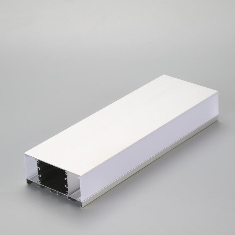 Nouvelle surface de conception éclairant indirectement le profilé en aluminium