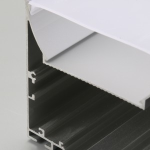 Diffuseur de barres lumineuses à LED en aluminium extrudé de boîtier en LED pour lampe à LED en aluminium