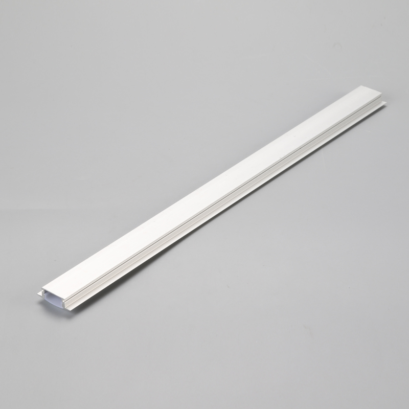 Profilé LED en aluminium extrudé pour boîtier encastrable linéaire avec diffuseur laiteux / dépoli