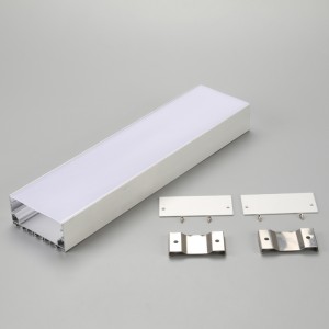 Extrusion en aluminium pour canal de diffusion à bande de lumière LED