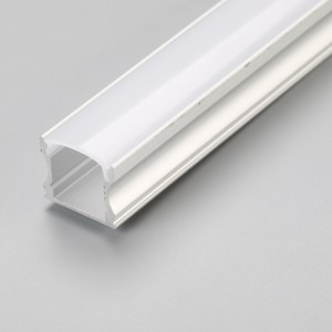 Profil de canal en aluminium de bande de LED adapté aux besoins du client pour le mur