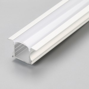 6063 rails aluminium led anodisés T5